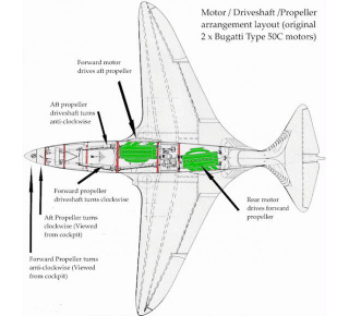 Illustration for article titled The 500 MPH Superplane That Bugatti Had to Hide From the Nazis